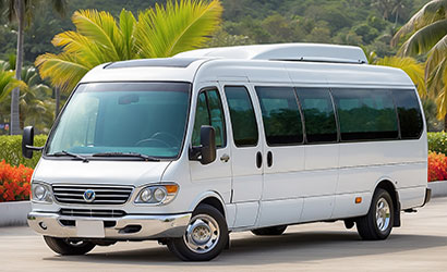 Tempo Traveller Maharaja Seater